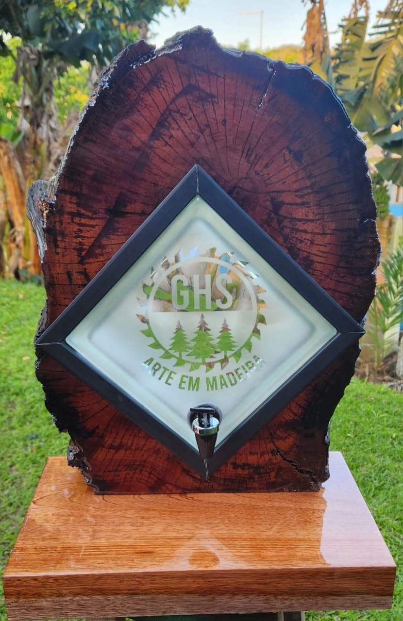 Pingômetro GHS Arte em Madeira